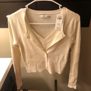 Abercrombie & Fitch tank and cardigan set